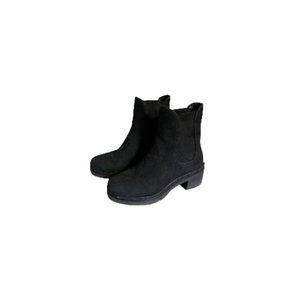 MICHAEL Michael Kors Black Chunky Booties with Rubber Soles - Women’s Size 7.5